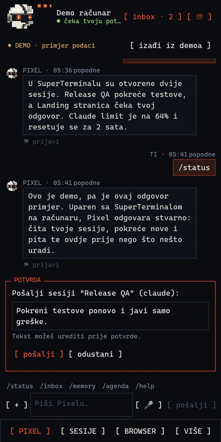 SuperTerminal za Android