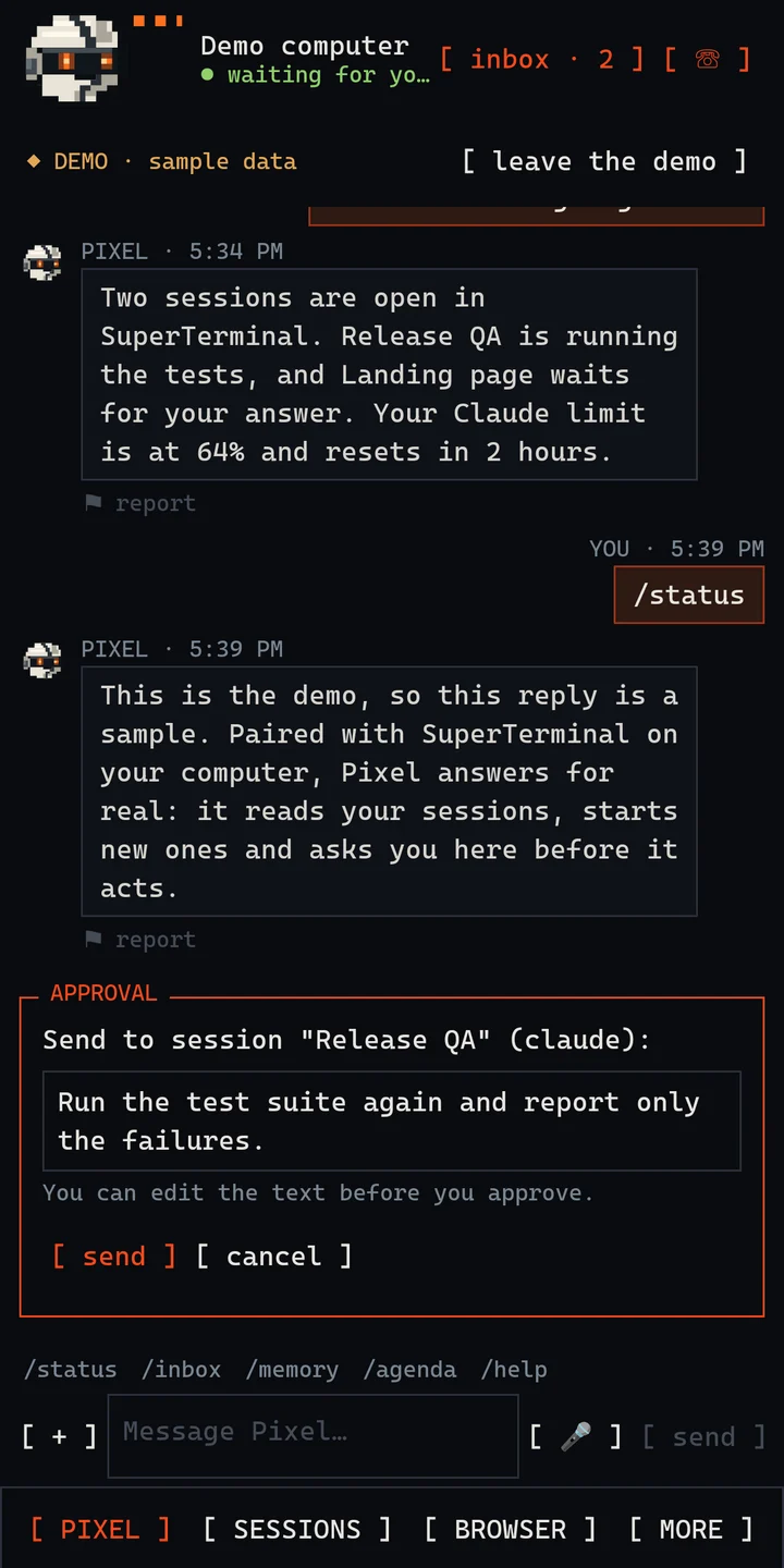 SuperTerminal for Android