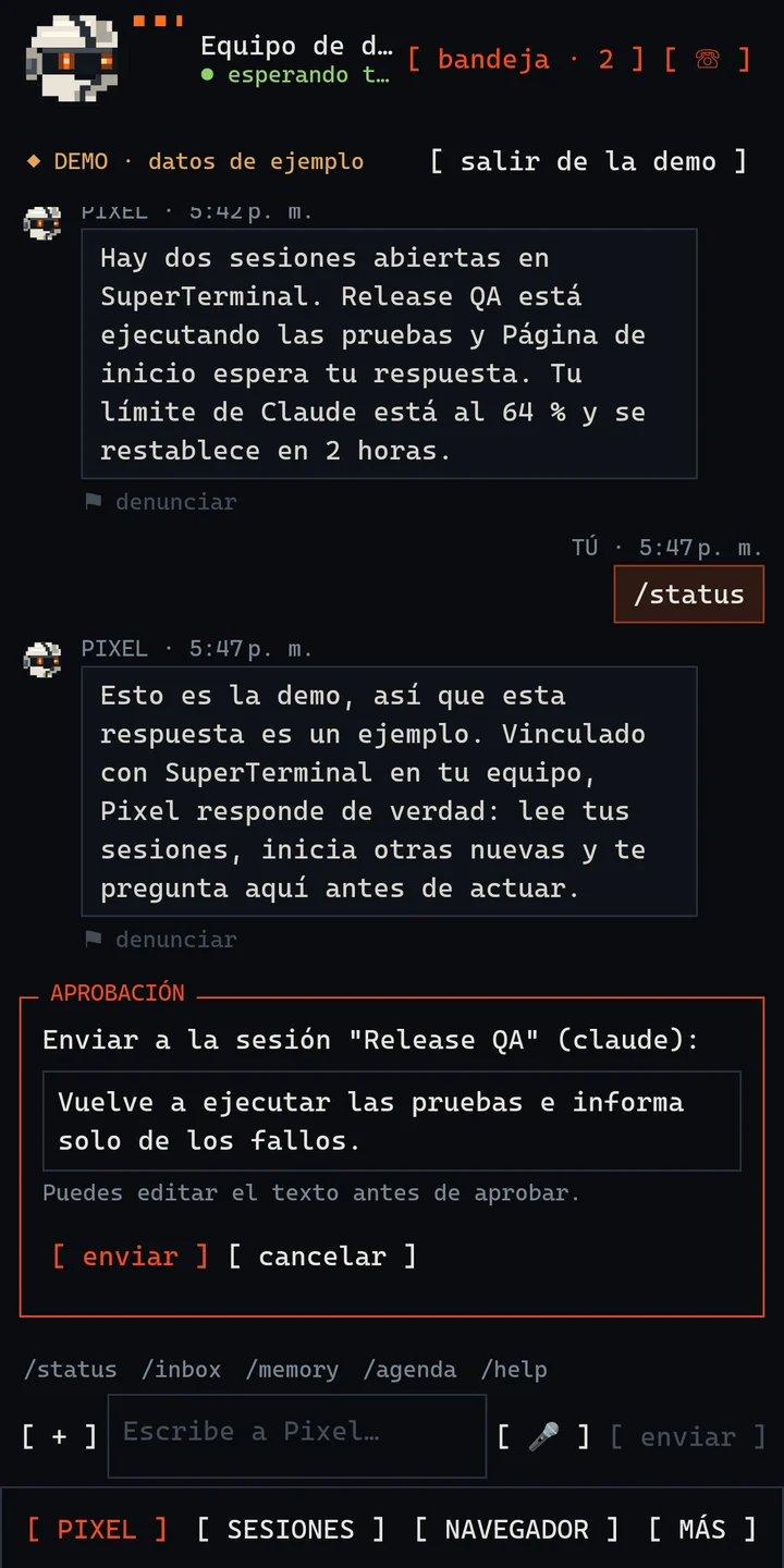 SuperTerminal para Android
