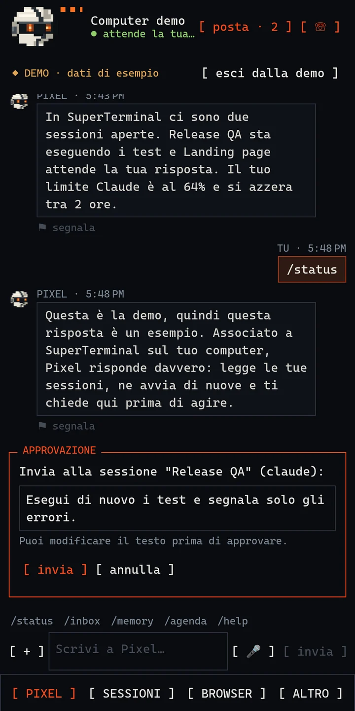 SuperTerminal per Android