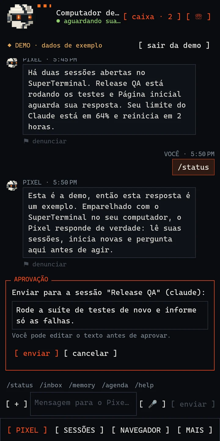 SuperTerminal para Android